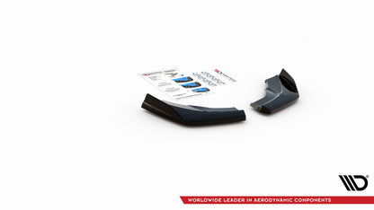 Diffusor Flaps V.1 passend für Mercedes A W176 schwarz Hochglanz