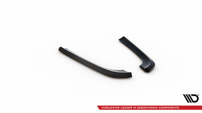 Diffusor Flaps V.1 passend für Mercedes CLK W209 schwarz Hochglanz