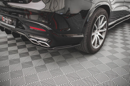 Diffusor Flaps V.1 passend für Mercedes GLE Coupe 63 AMG C292 schwarz Hochglanz