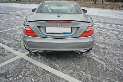 Diffusor Flaps V.1 passend für Mercedes SLK R172 schwarz Hochglanz
