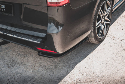 Diffusor Flaps V.1 passend für Mercedes V-Klasse AMG-Line W447 FL schwarz Hochglanz
