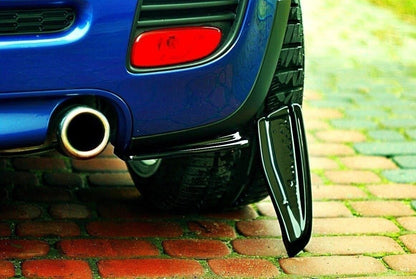 Diffusor Flaps V.1 passend für Mini Cooper R56 JCW schwarz Hochglanz