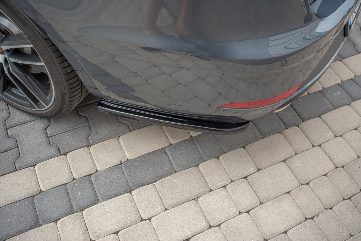 Diffusor Flaps V.1 passend für Seat Leon CUPRA Mk3 FL Sportstourer schwarz Hochglanz