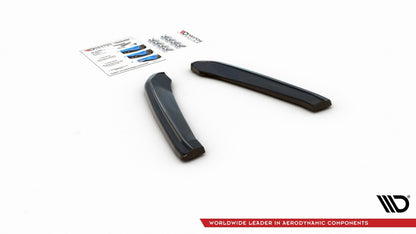 Diffusor Flaps V.1 passend für Seat Leon CUPRA Mk3 FL Sportstourer schwarz Hochglanz