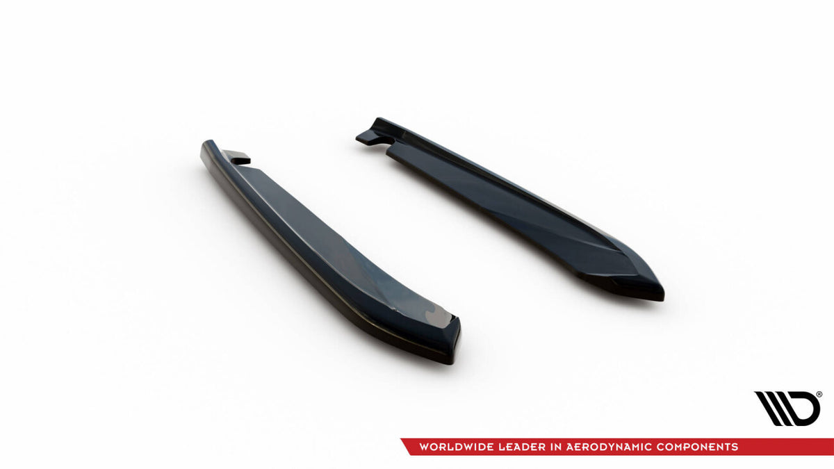 Diffusor Flaps V.1 passend für Seat Leon CUPRA Sportstourer Mk3 schwarz Hochglanz