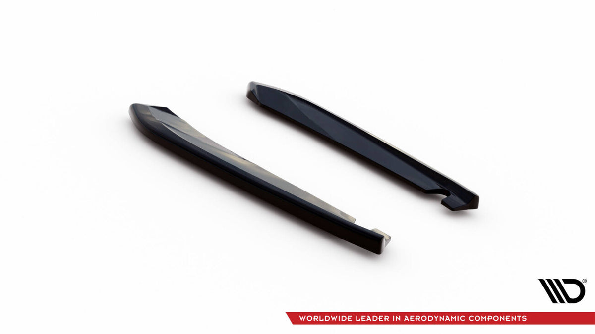 Diffusor Flaps V.1 passend für Seat Leon CUPRA Sportstourer Mk3 schwarz Hochglanz