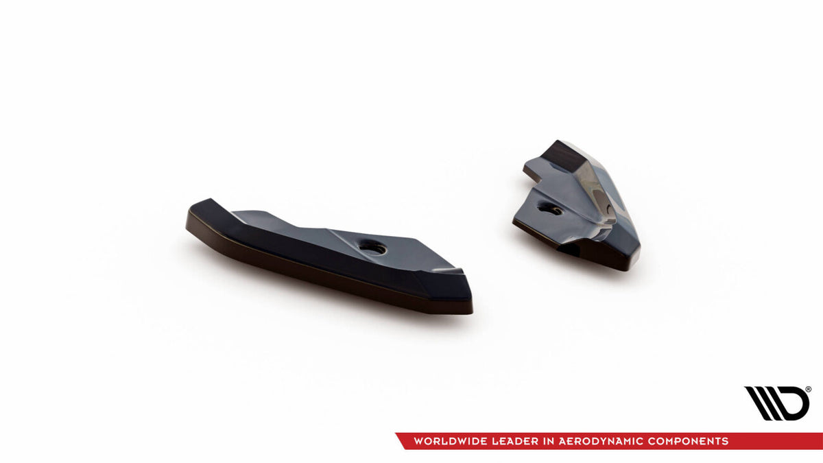 Diffusor Flaps V.1 passend für Seat Leon Hatchback Mk3 FL schwarz Hochglanz