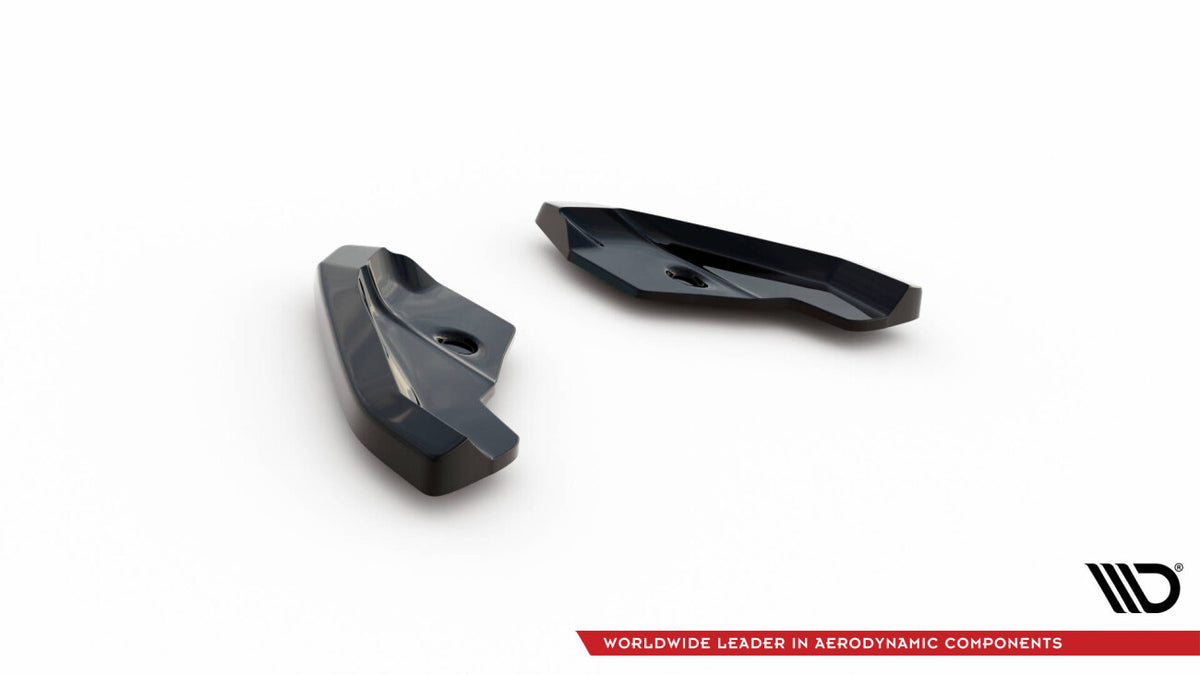 Diffusor Flaps V.1 passend für Seat Leon Hatchback Mk3 FL schwarz Hochglanz