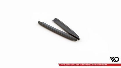 Diffusor Flaps V.1 passend für Skoda Octavia RS Liftback / Combi Mk4 FL schwarz Hochglanz