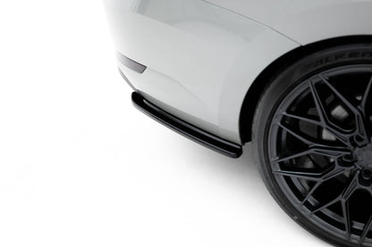 Diffusor Flaps V.1 passend für Skoda Superb Liftback / Combi Mk3 schwarz Hochglanz