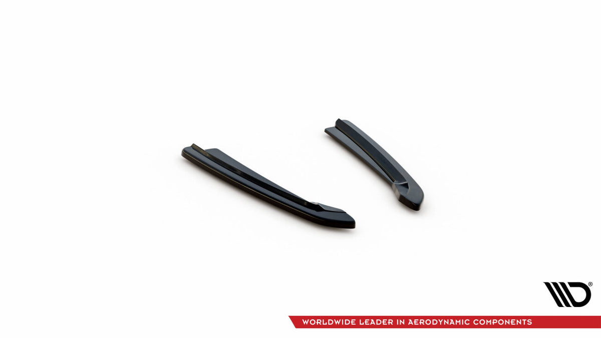 Diffusor Flaps V.1 passend für Skoda Superb Liftback / Combi Mk3 schwarz Hochglanz