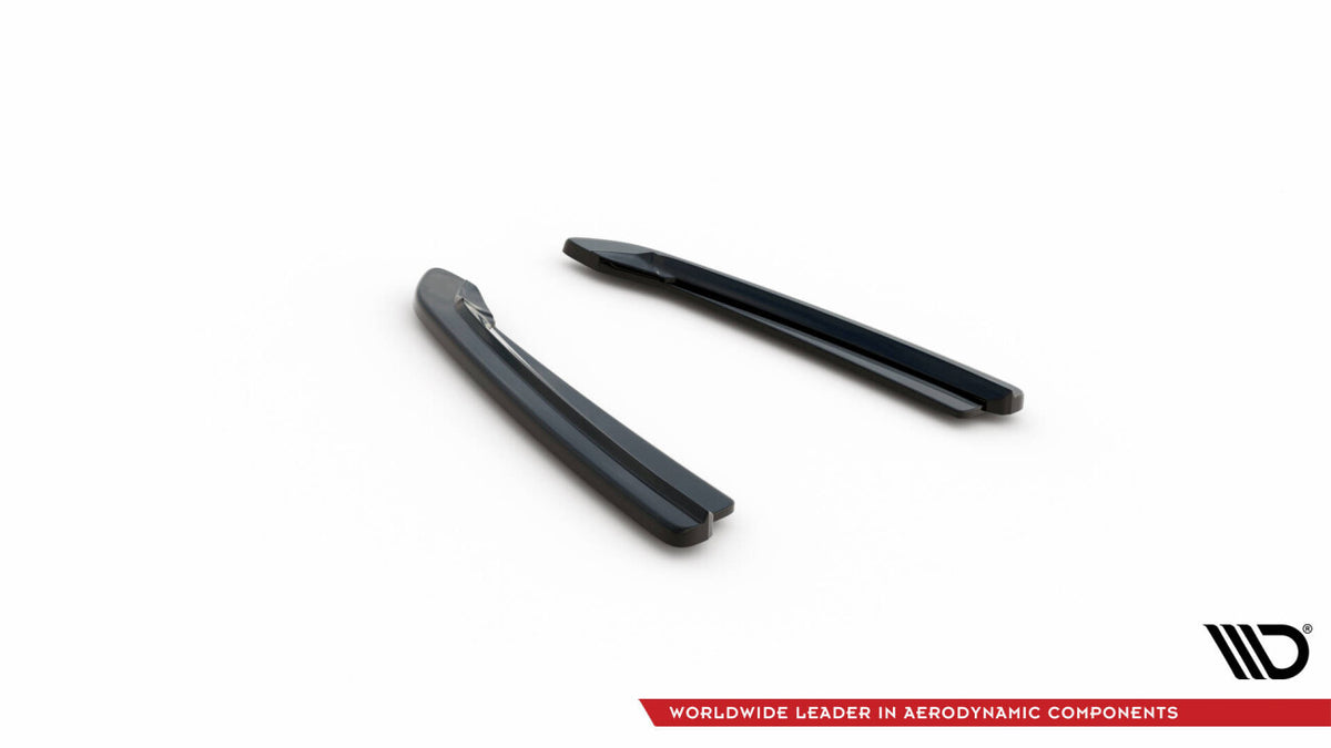 Diffusor Flaps V.1 passend für Skoda Superb Liftback / Combi Mk3 schwarz Hochglanz