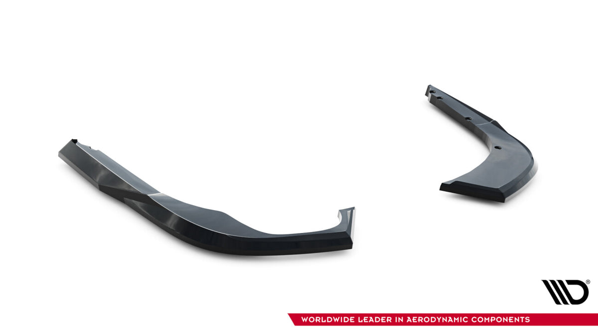 Diffusor Flaps V.1 passend für Skoda Superb Mk4 schwarz Hochglanz