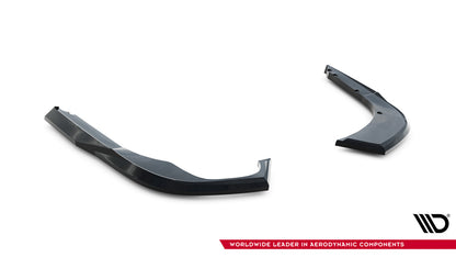 Diffusor Flaps V.1 passend für Skoda Superb Mk4 schwarz Hochglanz