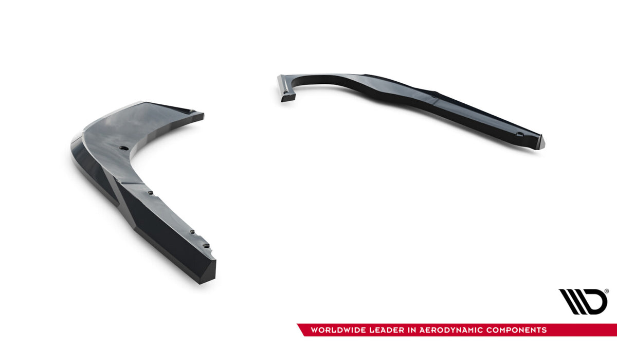 Diffusor Flaps V.1 passend für Skoda Superb Mk4 schwarz Hochglanz