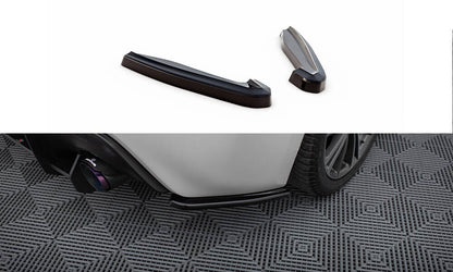 Diffusor Flaps V.1 passend für Subaru BRZ Mk1 / Mk1 FL schwarz Hochglanz