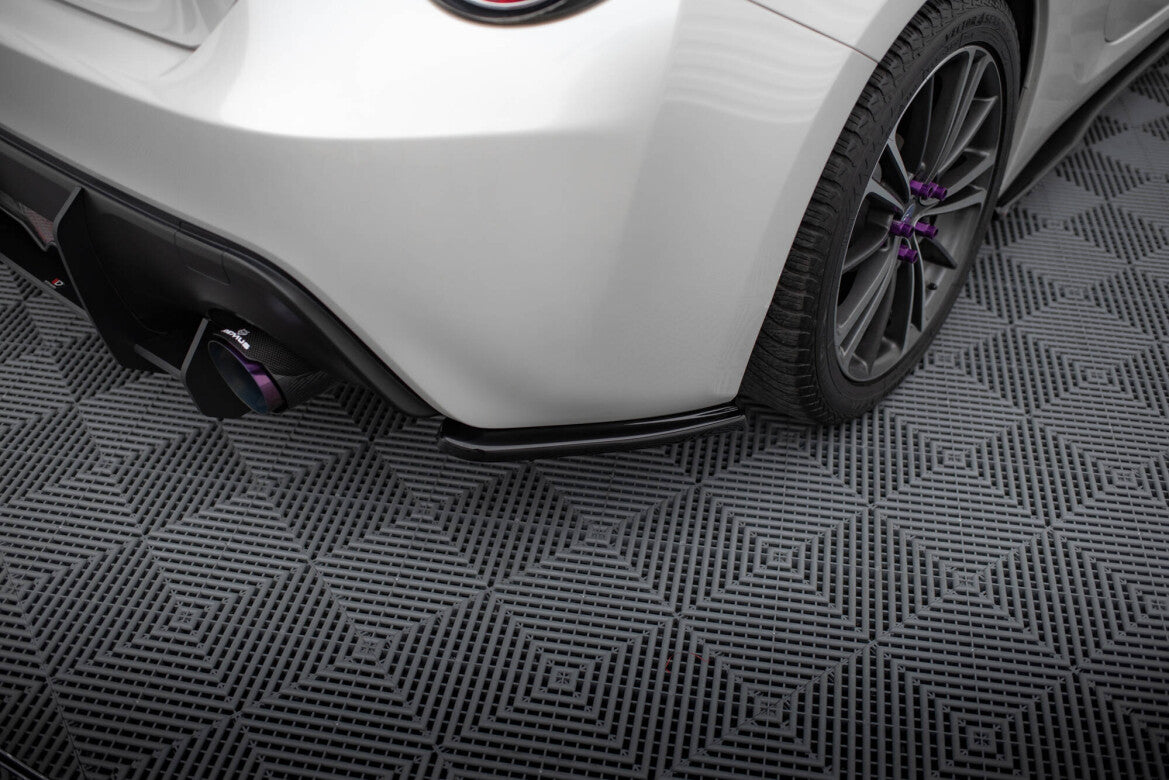Diffusor Flaps V.1 passend für Subaru BRZ Mk1 / Mk1 FL schwarz Hochglanz