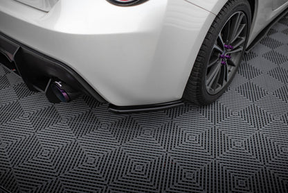 Diffusor Flaps V.1 passend für Subaru BRZ Mk1 / Mk1 FL schwarz Hochglanz