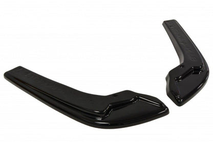 Diffusor Flaps V.1 passend für Subaru Impreza WRX STI Mk4 / Mk4 FL schwarz Hochglanz