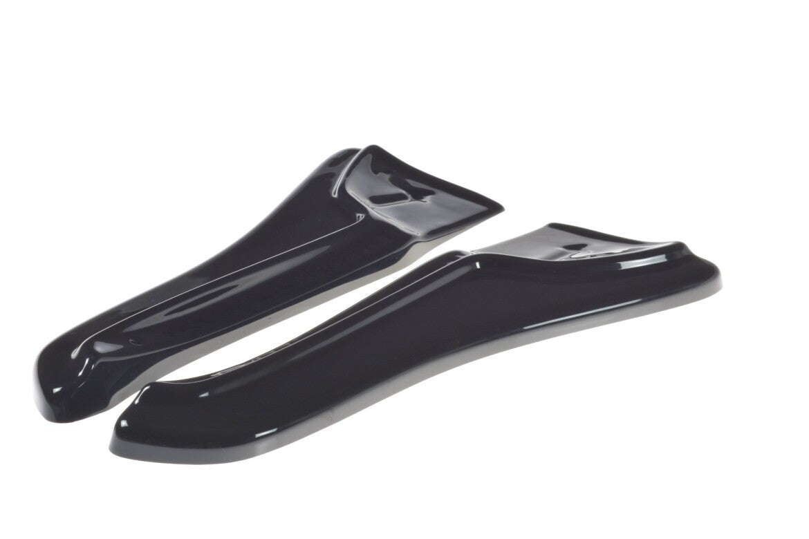 Diffusor Flaps V.1 passend für Tesla MODEL X schwarz Hochglanz