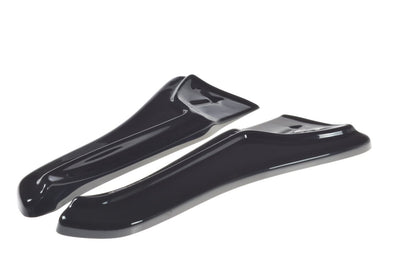 Diffusor Flaps V.1 passend für Tesla MODEL X schwarz matt