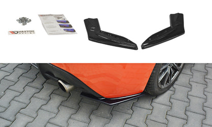 Diffusor Flaps V.1 passend für Toyota GT86 FL schwarz Hochglanz