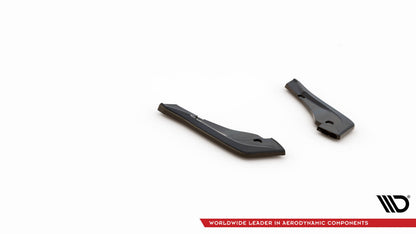 Diffusor Flaps V.1 passend für Toyota Supra Mk5 schwarz Hochglanz