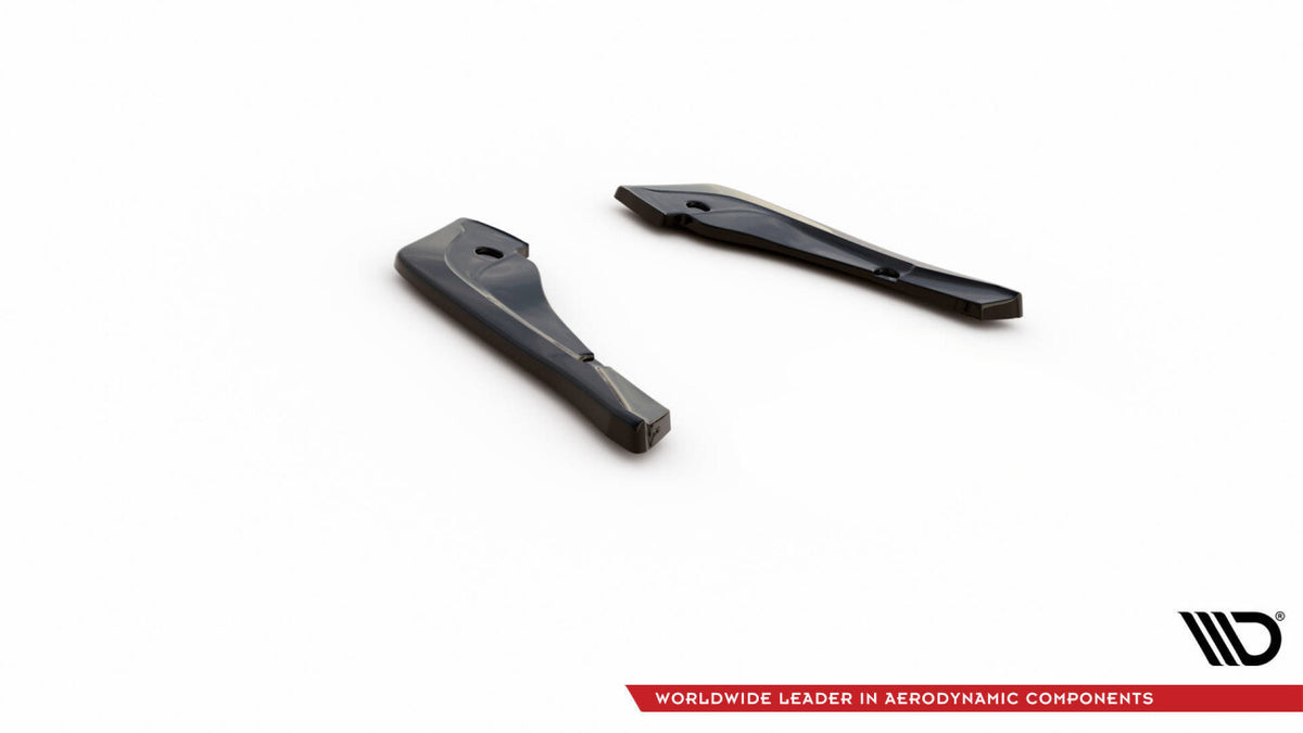 Diffusor Flaps V.1 passend für Toyota Supra Mk5 schwarz Hochglanz