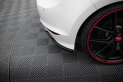 Diffusor Flaps V.1 passend für VW Golf 7 R / R-Line schwarz Hochglanz