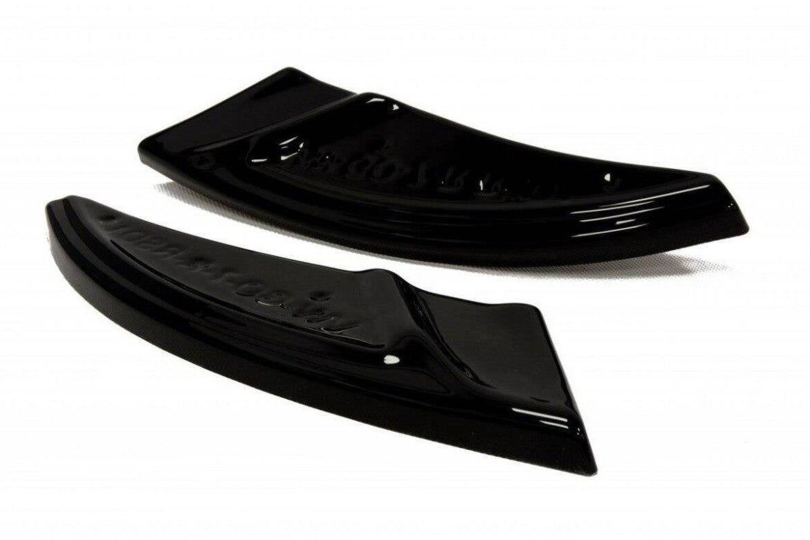 Diffusor Flaps V.1 passend für VW Golf 7 R / R-Line schwarz Hochglanz