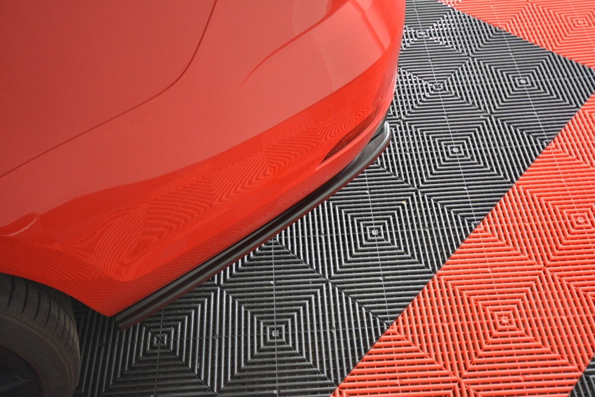Diffusor Flaps V.1 passend für VW Golf 7 R VARIANT FL schwarz Hochglanz