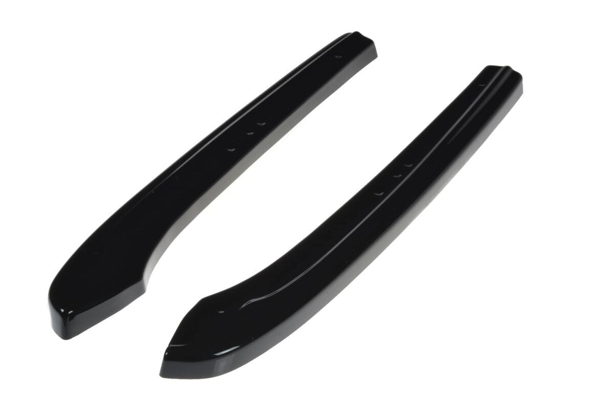 Diffusor Flaps V.1 passend für VW Golf 7 R VARIANT FL schwarz Hochglanz