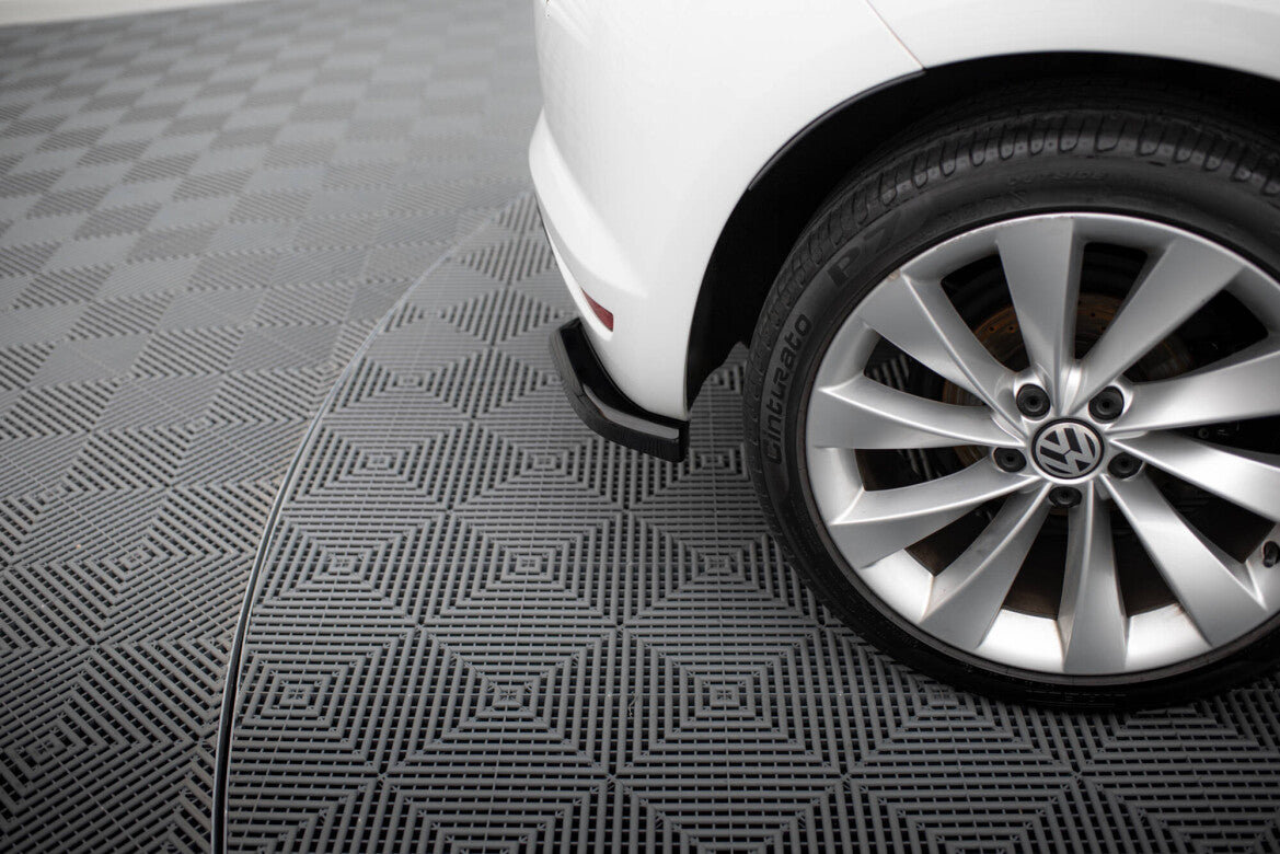 Diffusor Flaps V.1 passend für VW Scirocco Mk3 FL schwarz Hochglanz