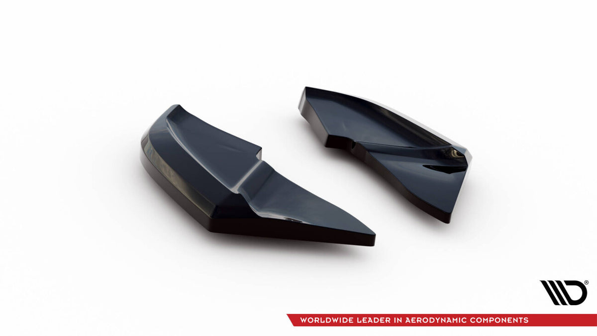 Diffusor Flaps V.1 passend für VW Scirocco Mk3 FL schwarz Hochglanz