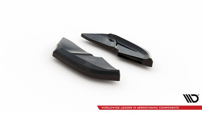 Diffusor Flaps V.1 passend für VW Scirocco Mk3 FL schwarz Hochglanz