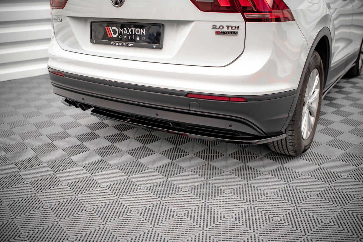 Diffusor Flaps V.1 passend für VW Tiguan Mk2 schwarz Hochglanz