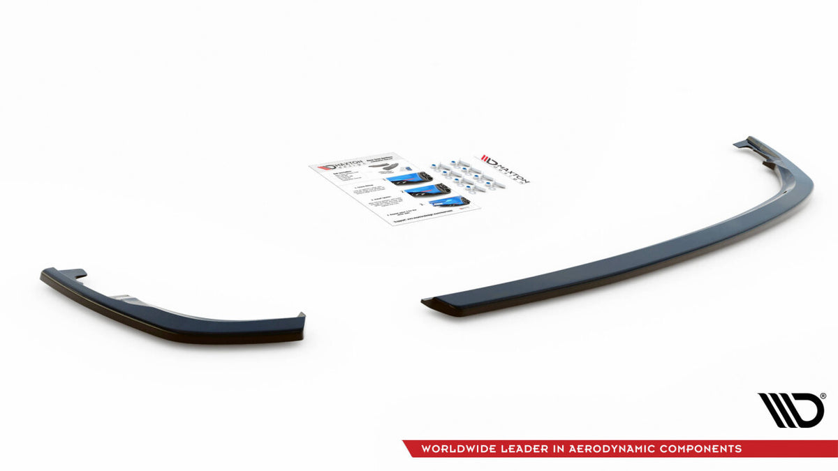 Diffusor Flaps V.1 passend für VW Tiguan Mk2 schwarz Hochglanz
