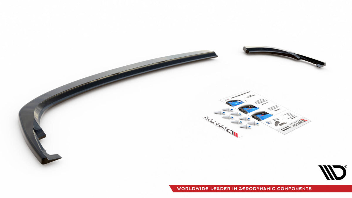 Diffusor Flaps V.1 passend für VW Tiguan Mk2 schwarz Hochglanz