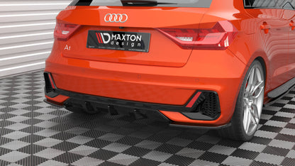 Diffusor Flaps V.2 passend für Audi A1 S-Line GB schwarz Hochglanz
