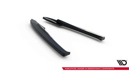 Diffusor Flaps V.2 passend für Audi A4 B8 schwarz Hochglanz