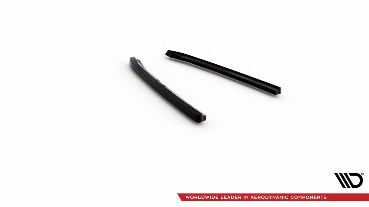Diffusor Flaps V.2 passend für Audi A6 Avant / Limousine C7 schwarz Hochglanz