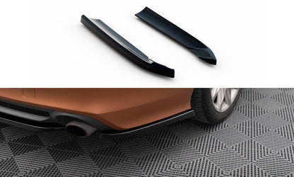 Diffusor Flaps V.2 passend für Audi A7 S-Line C7 schwarz Hochglanz