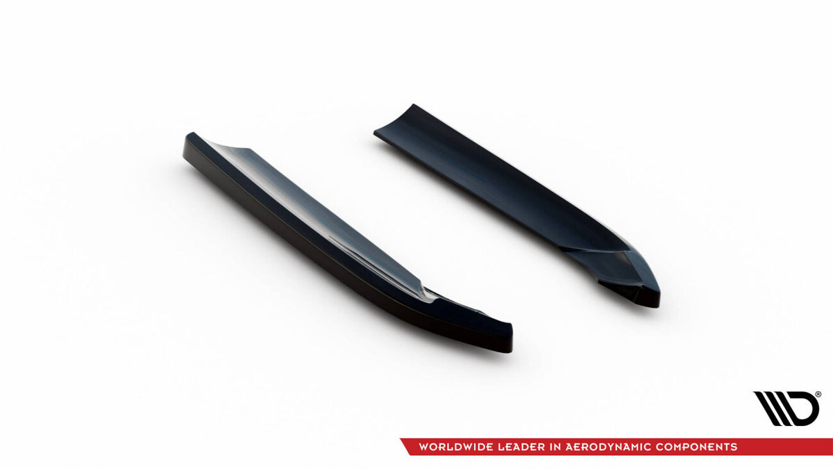 Diffusor Flaps V.2 passend für Audi A7 S-Line C7 schwarz Hochglanz
