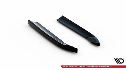 Diffusor Flaps V.2 passend für Audi A7 S-Line C7 schwarz Hochglanz