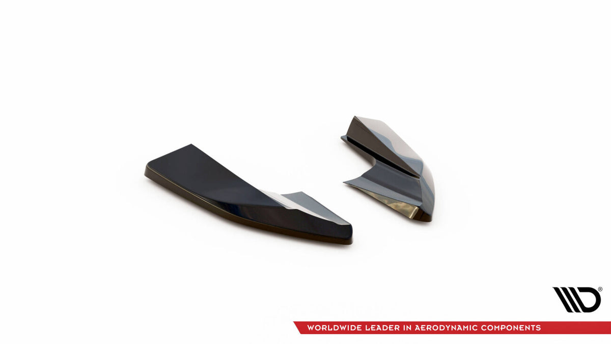 Diffusor Flaps V.2 passend für Audi e-Tron GT / RS GT Mk1 schwarz Hochglanz