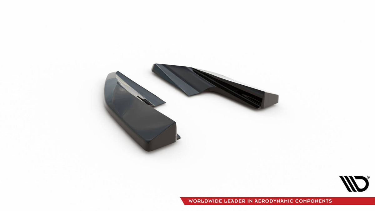 Diffusor Flaps V.2 passend für Audi e-Tron GT / RS GT Mk1 schwarz Hochglanz