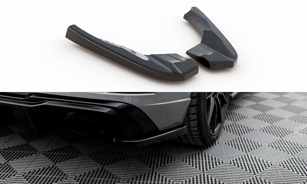 Diffusor Flaps V.2 passend für Audi RS3 8V Sportback FL schwarz Hochglanz