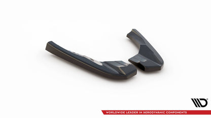 Diffusor Flaps V.2 passend für Audi RS3 8V Sportback FL schwarz Hochglanz