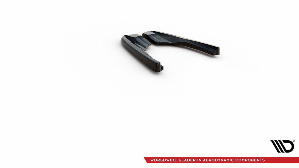 Diffusor Flaps V.2 passend für Audi RS3 8V Sportback FL schwarz Hochglanz