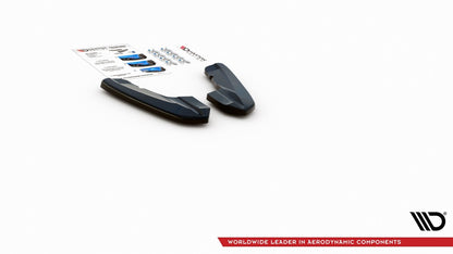 Diffusor Flaps V.2 passend für Audi RS3 8V Sportback schwarz Hochglanz
